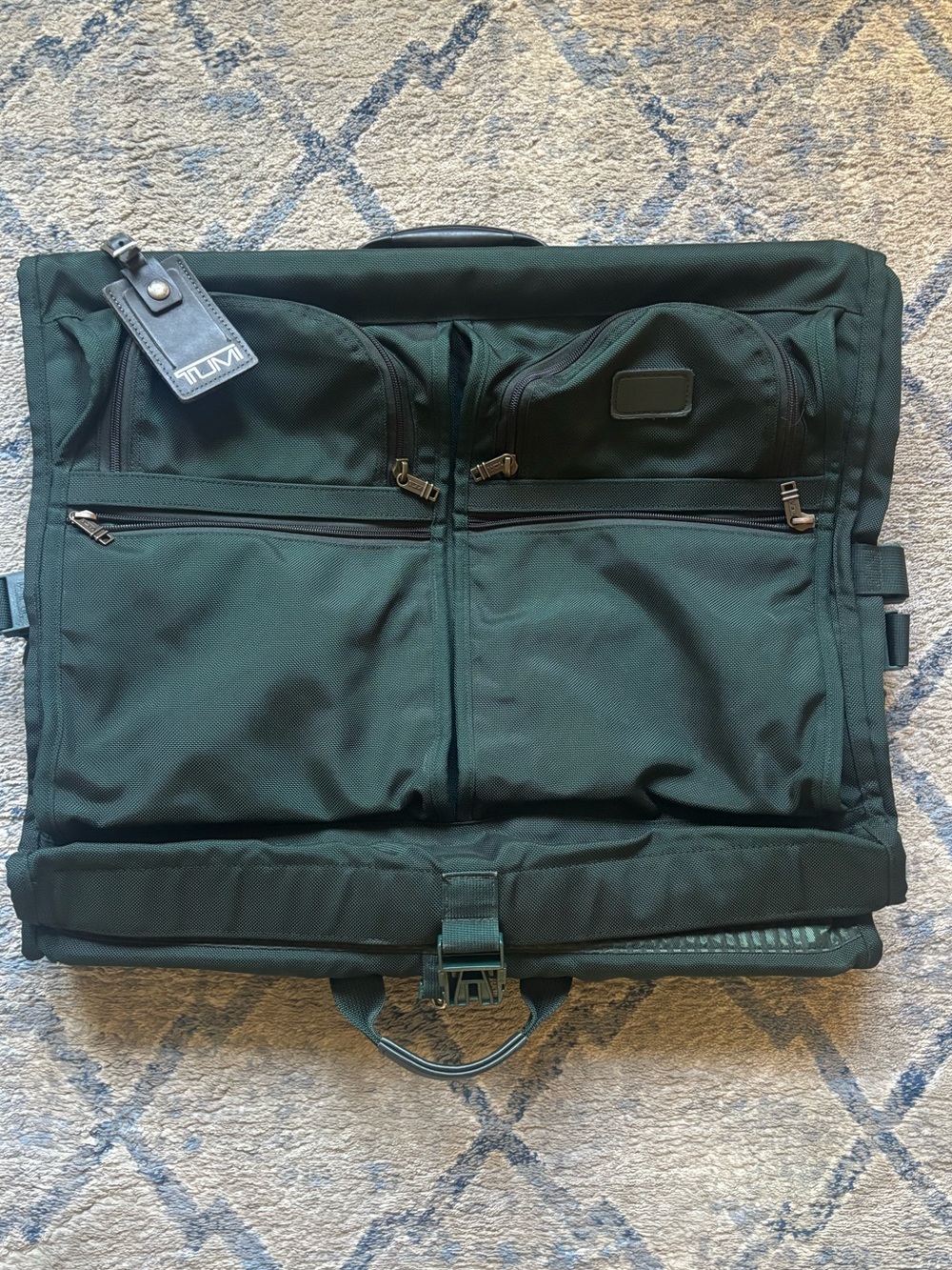 TUMI Green Garment Bag - Travel Organizer